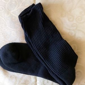 Woman socks, black, Gildan.